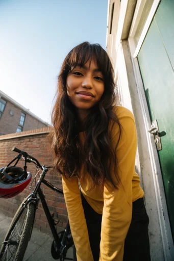 Dynamic Fisheye Streetwear style reference image — fisheye lens