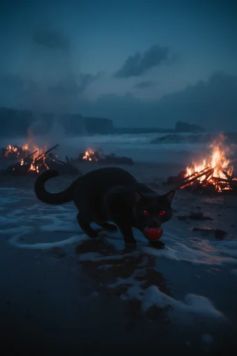 Cinematic Twilight Inferno style reference image — moody atmospheric lighting