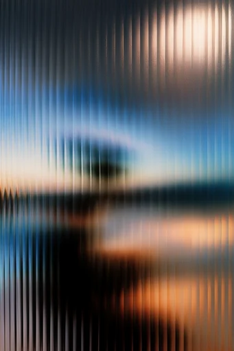 Ethereal Refracted Gradient style AI image example 2