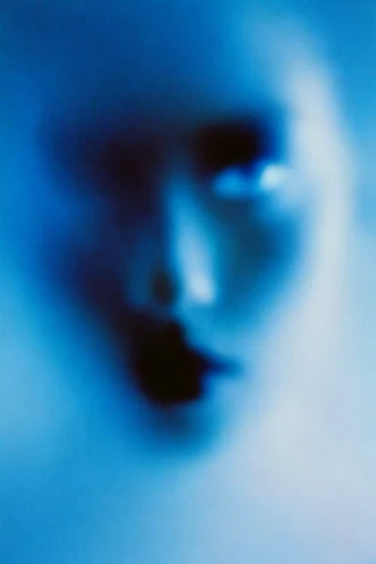 Ethereal Cyanotype Dreamscape style reference image — atmospheric fog