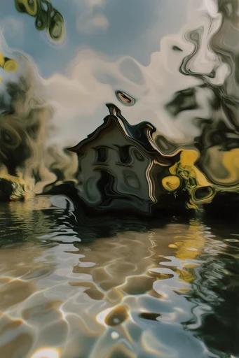 Ethereal Liquid Refraction style AI image example 4
