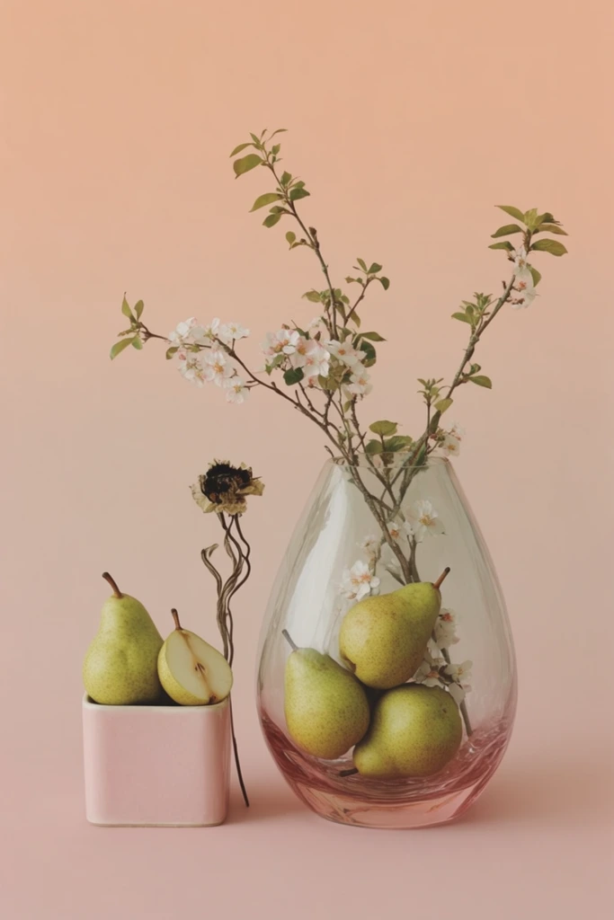 Ethereal Botanical Minimalism style AI image example 2