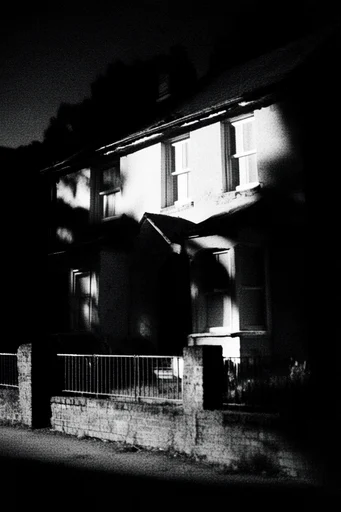Cinematic Chiaroscuro Noir style reference image — low-key photography