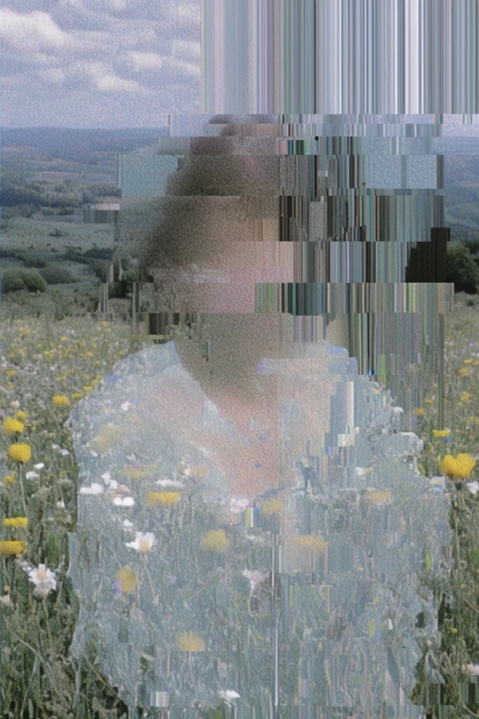 Disruptive Analog Grunge style AI image example 2