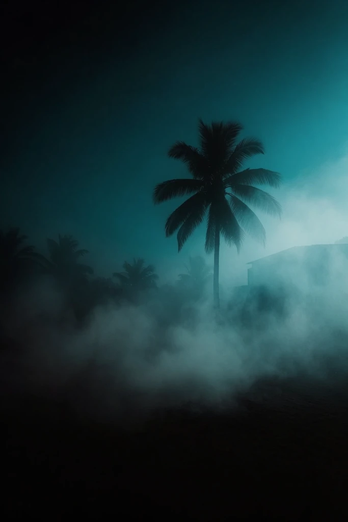 Cinematic Cyan Abyssal style AI image example 2