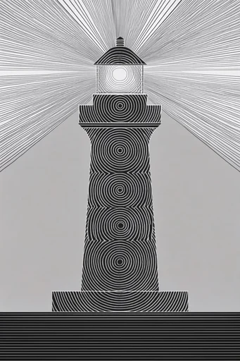 Monochrome Algorithmic Precision style reference image — mathematical grid