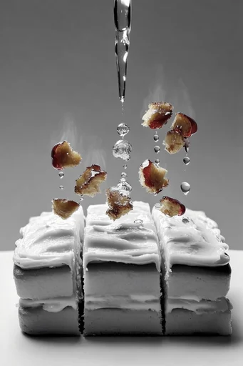 Clinical Liquid Surrealism style reference image — high-contrast photography