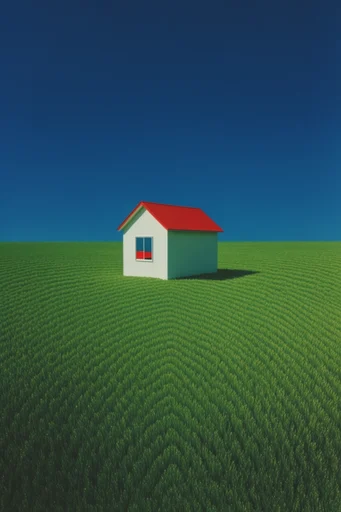 Surreal Infinite Liminality style AI image example 4