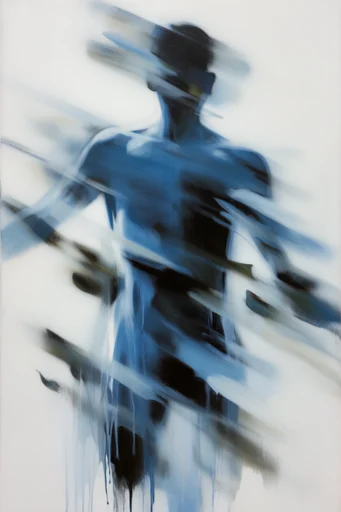 Kinetic Minimalist Impressionism moodboard — generate AI images in this style