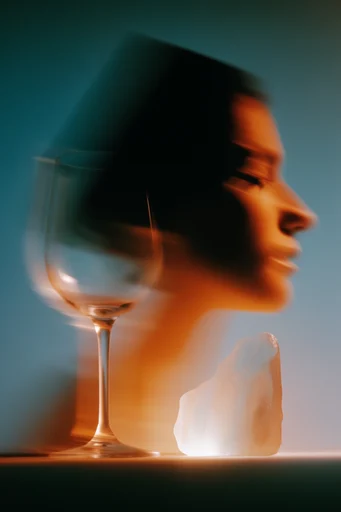 Atmospheric Cinematic Noir style reference image — teal and orange color grade