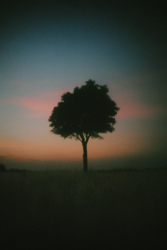 Atmospheric Twilight Nostalgia style AI image example 2