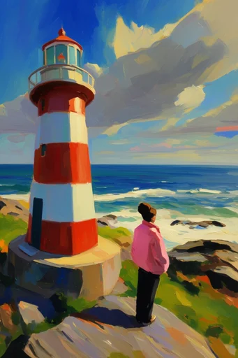 Vivid Impasto Expressionism style reference image — expressive oil painting style