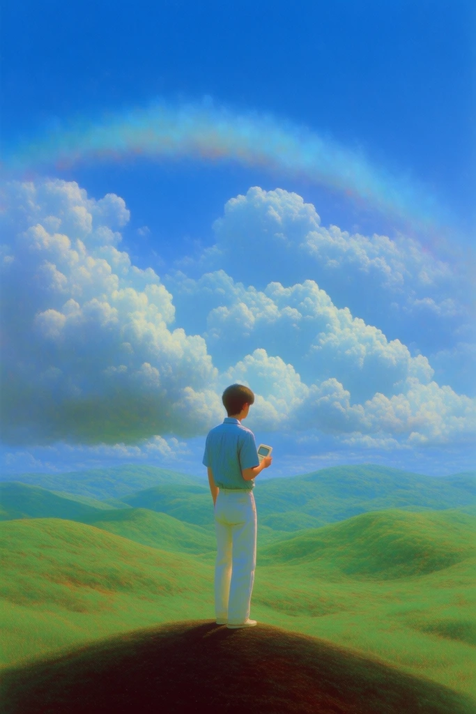 Ethereal Pastoral Dreamcore style AI image example 1