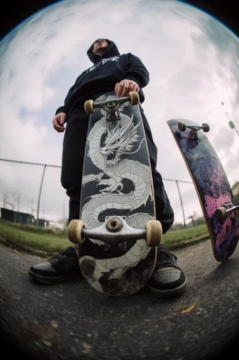 Dynamic Urban Fisheye style reference image — dynamic perspective