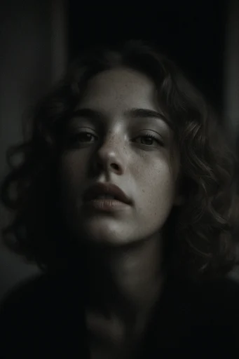 Cinematic Noir Grain style reference image — tactile noise texture