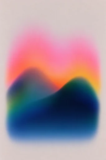 Chromatic Thermal Surrealism style reference image — thermal imaging palette