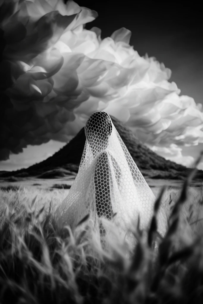 Ethereal Gothic Noir style AI image example 2