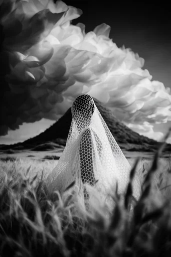 Ethereal Gothic Noir style AI image example 2