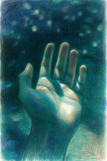 Luminous Nocturnal Hatchwork style reference image — luminous chiaroscuro