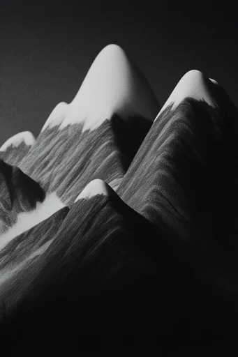 Ghostly Chiaroscuro Noir style reference image — analog decay