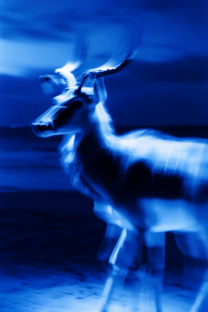 Nocturnal Kinetic Blur style AI image example 3