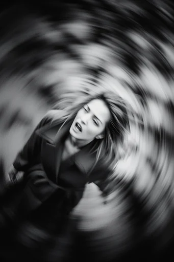 Monochrome Kinetic Vortex moodboard — generate AI images in this style