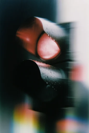 Spectral Motion Noir style reference image — cinematic light leaks