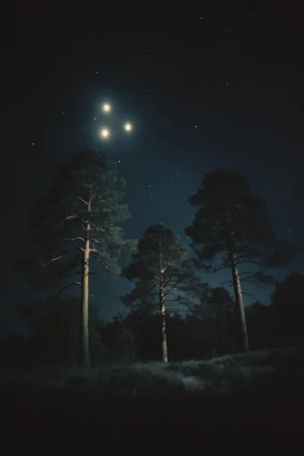 Nocturnal Chiaroscuro Descent style reference image — deep nocturnal shadows