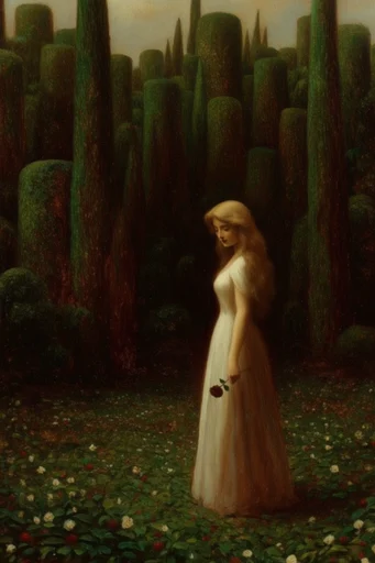 Mystical Folk Surrealism style reference image — dreamlike atmosphere