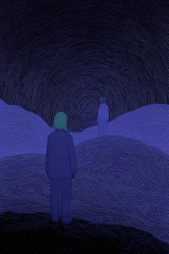 Ethereal Topographic Surrealism moodboard — generate AI images in this style