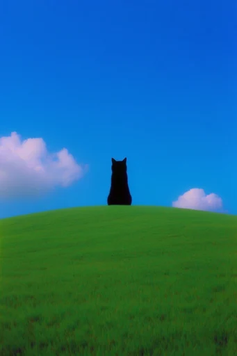 Surreal Pastoral Minimalism style reference image — analog film aesthetic