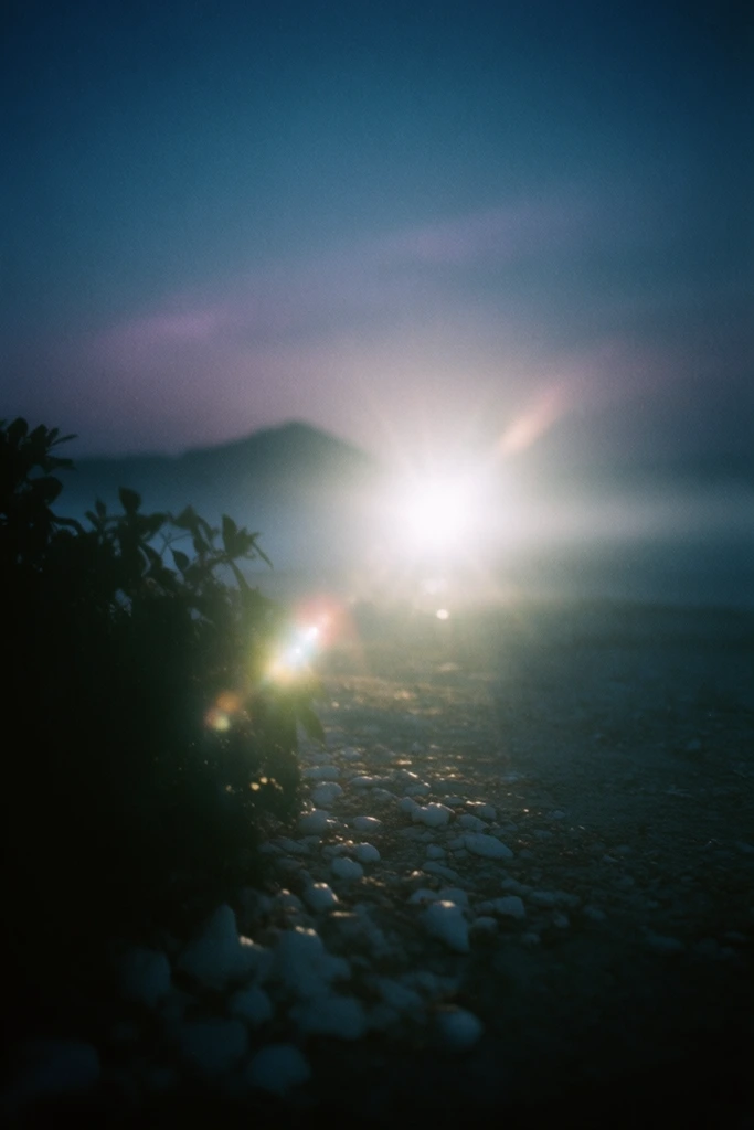 Luminous Cobalt Twilight style AI image example 2