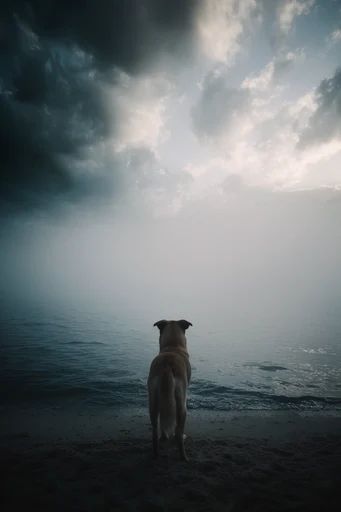 Sublime Nordic Noir style reference image — minimalist composition