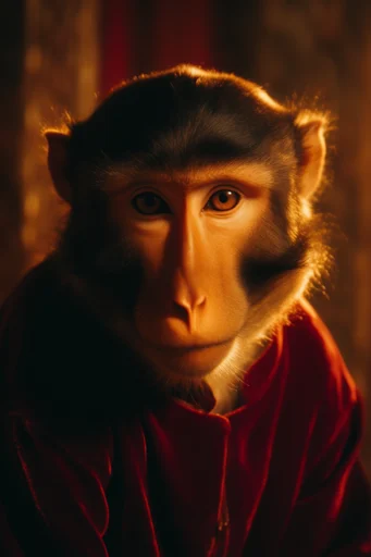 Opulent Crimson Chiaroscuro style reference image — chiaroscuro lighting
