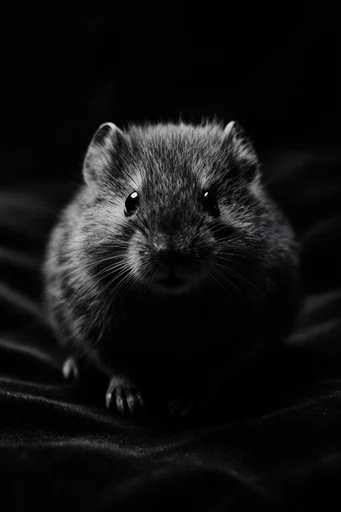 Dramatic Chiaroscuro Monochrome style AI image example 3