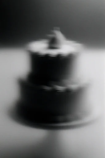 Ethereal Monochrome Noir style reference image — minimalist composition