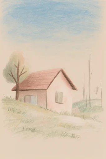 Ethereal Pastel Minimalism style AI image example 4