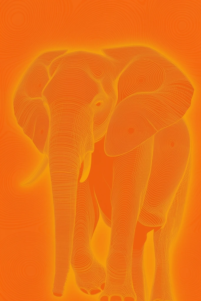 Luminous Psychedelic Depth style AI image example 3