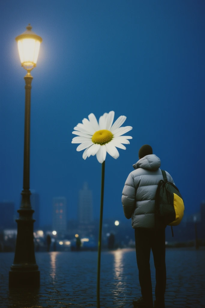 Saturated Minimalist Contrast style AI image example 1