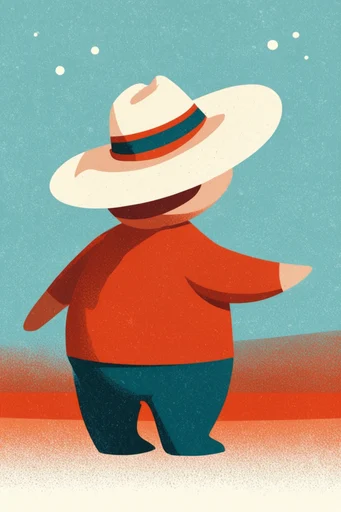 Modern Retro Printmaker moodboard — generate AI images in this style