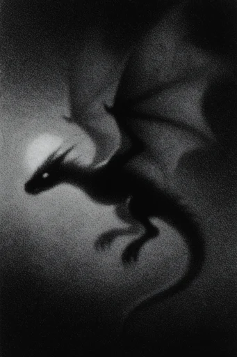 Spectral Noir Distortion style reference image — chiaroscuro
