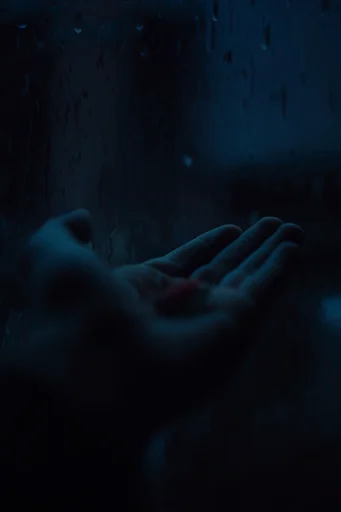 Luminous Nocturnal Melancholy style reference image — cinematic low-key lighting