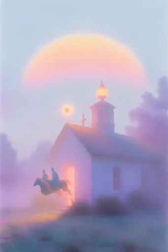 Luminous Ethereal Mist style AI image example 4