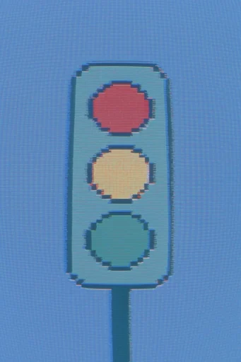 Nostalgic Digital Phosphor style reference image — pixel art