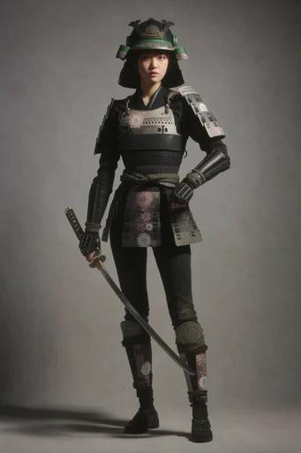 Tactical Ronin Fantasy style reference image — intricate textile details