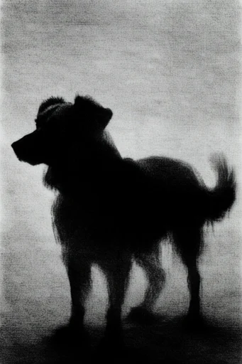 Ethereal Monochromatic Motion style reference image — dreamlike motion blur