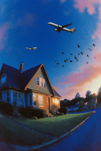 Surreal Retro-Futurist Distortion style AI image example 4