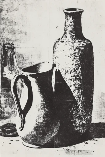 Gritty Xerox Punk style reference image — xerox photocopy texture