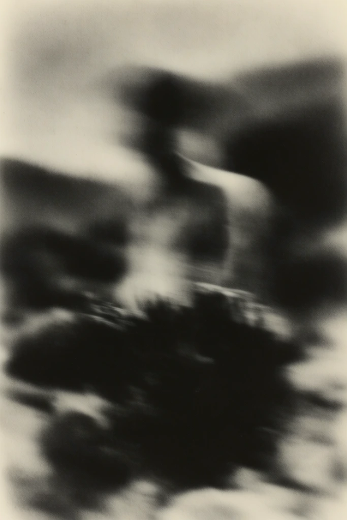 Spectral Monochrome Noir style AI image example 2
