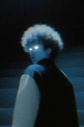 Luminous Spectral Noir moodboard — generate AI images in this style